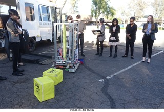parking lot robot demonstration