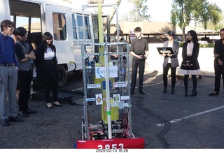 parking lot robot demonstration