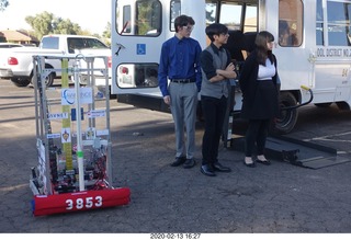 parking lot robot demonstration