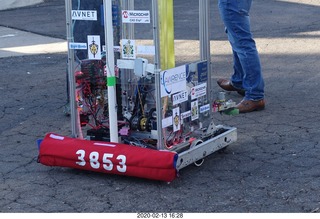 parking lot robot demonstration