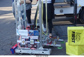parking lot robot demonstration
