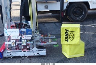 parking lot robot demonstration