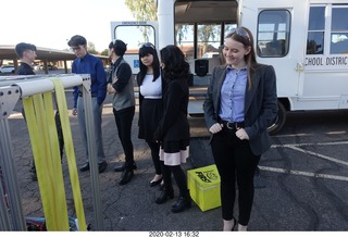 parking lot robot demonstration