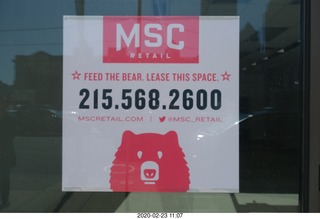 MSC feed the bears?