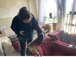 Olga Helga and my cat Devin