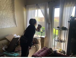 Olga Helga and my cat Jane