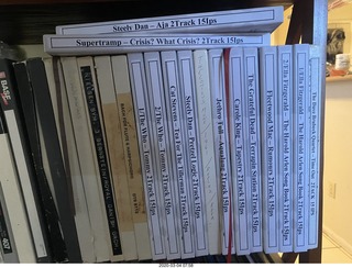 box from Russia with tapes