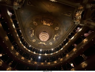 Philadelphia - Academy of Music - Pennsylvania Ballet - La Bayadere - ceiling