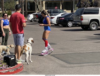 NH2T 5K Kangoo race - Vince, Simba, Tawnya