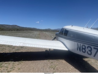 258 a0q. Double Circle airstrip N8377W