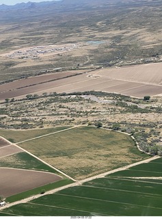 Double Circle airstrip runway + horses