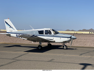 Jerome and Adam flying in N8377W