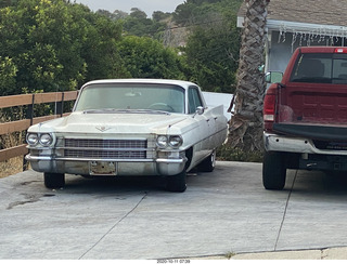 Los Angeles run - Rancho Palos Verdes - old Cadillac