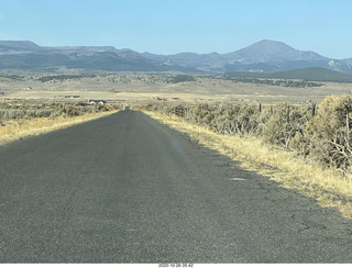 road from Panguitch to Bryce Canyon