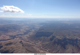 1935 a0w. aerial - north extension of Grand Canyon