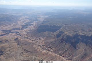 1936 a0w. aerial - north extension of Grand Canyon