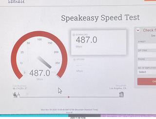 Speakeasy Speed test