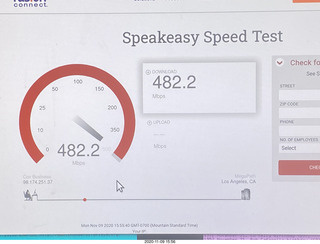 Speakeasy Speed test