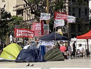 Argentina - Buenos Aires tour - demonstrators and protesters