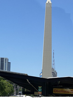 110 a0y. Argentina - Buenos Aires tour - obelisk