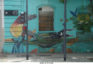 179 a0y. Argentina - Buenos Aires tour - mural