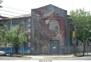 242 a0y. Argentina - Buenos Aires tour - mural
