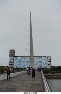 266 a0y. Argentina - Buenos Aires tour - bridge