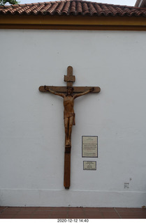 341 a0y. Argentina - Buenos Aires tour - church cross