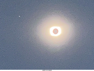21 a0y. Argentina Eclipse Day - total solar eclipse with corona (iPhone)
