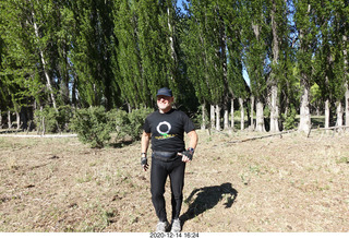 108 a0y. Argentina Eclipse Day - Adam running