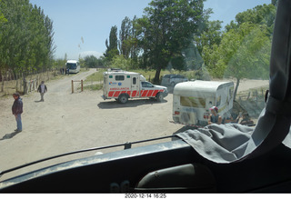 245 a0y. Argentina Eclipse Day - ambulance
