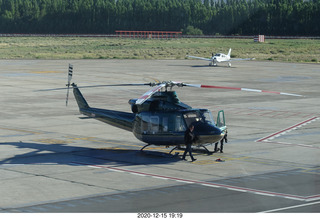 42 a0y. Argentina - Neuquen airport (NQN) - helicopter