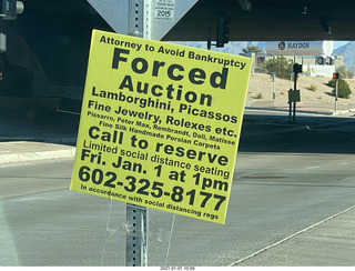 Forced Auction Lamborghini, Picassos