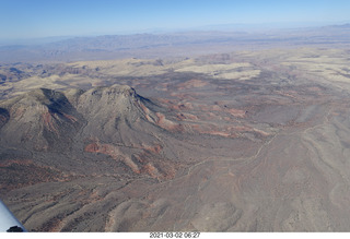 189 a11. Grand Gulch airstrip - aerial