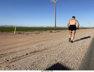 Marana airport run + Adam