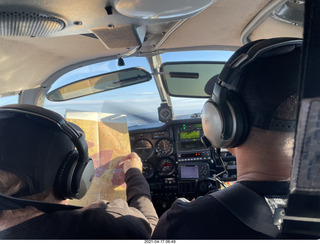 Adam and Jerome taxiing in N8377W