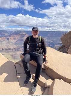 Adam at Grand Canyon