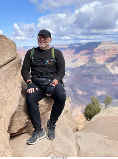 Adam at Grand Canyon