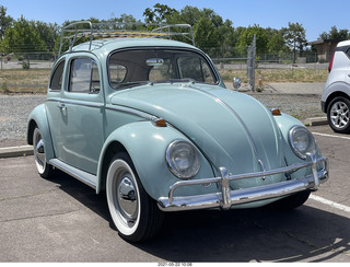 beautiful old VW beetle