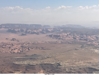 aerial - to Monument Valley