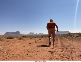 Monument Valley run + Adam