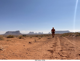 Monument Valley run + Adam