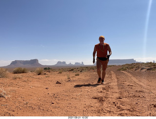 3432 a16. Monument Valley run + Adam