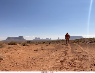 Monument Valley run + Adam