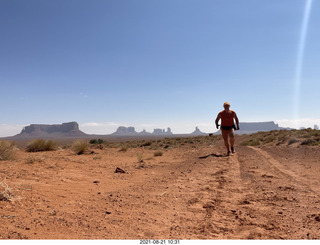 Monument Valley run + Adam