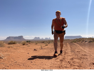 Monument Valley run + Adam