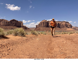 Monument Valley run + Adam