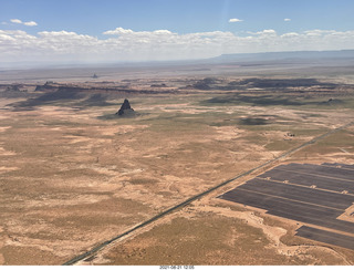 aerial - from Monument Valley