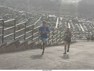 nh2t sprints atop North Mountain - Andy and Deidre