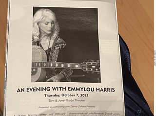 Mesa Arts Center - Emmylou Harris concert program